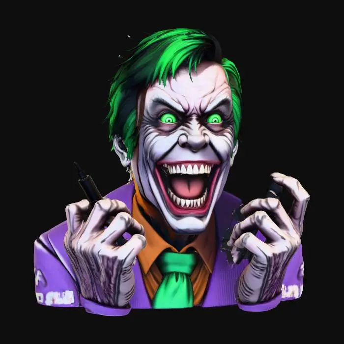 3D model for Joker hamill