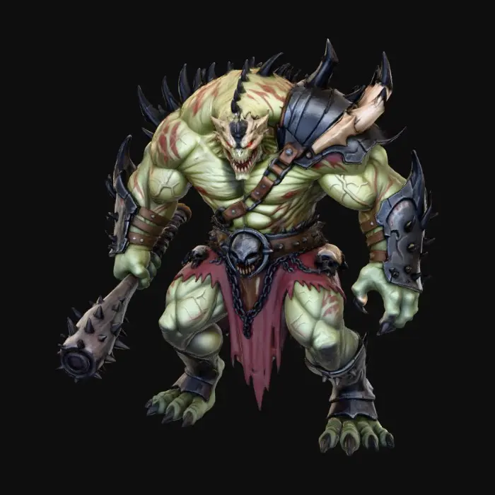 3D model for Arena Berserker, #Thanksgiving#