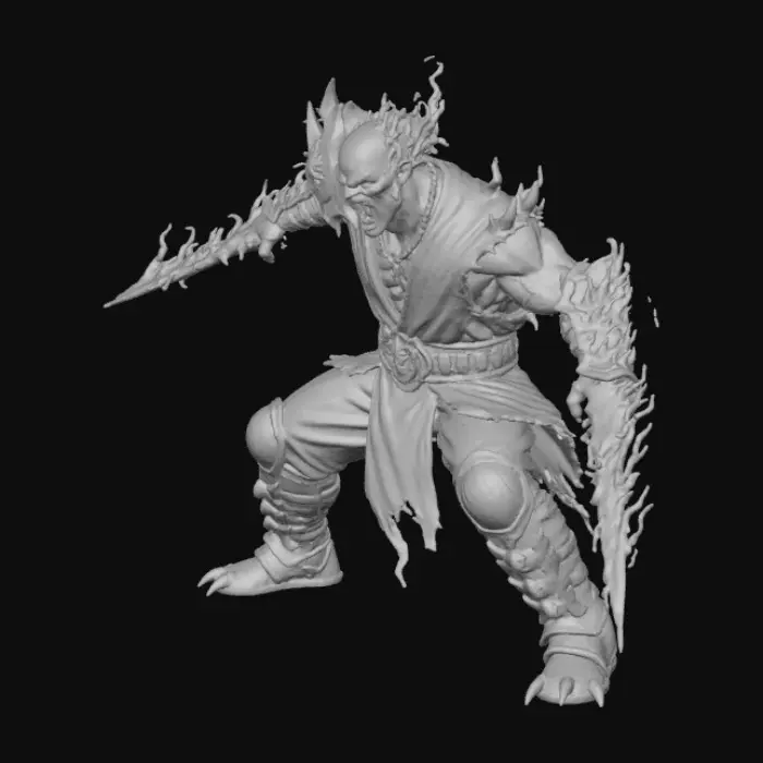 3D model for Netherrealm baraka, #Thanksgiving#