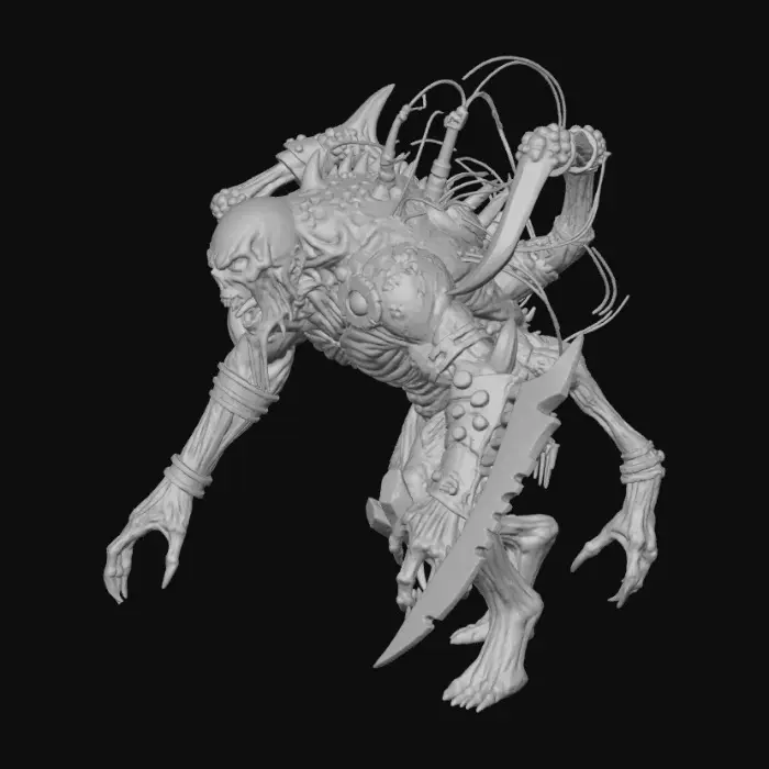 3D model for Cyber-Demon Unleashed, #Thanksgiving#