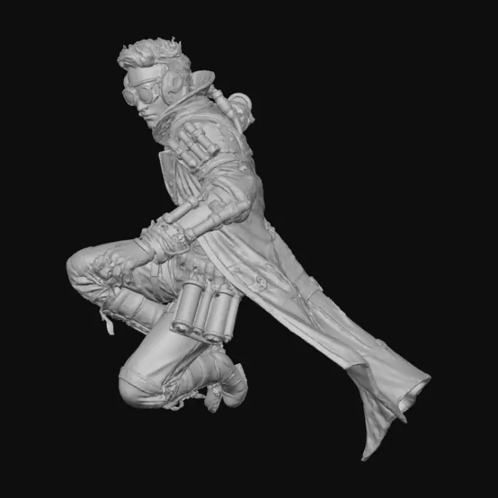 3D model for Steampunk Avenger