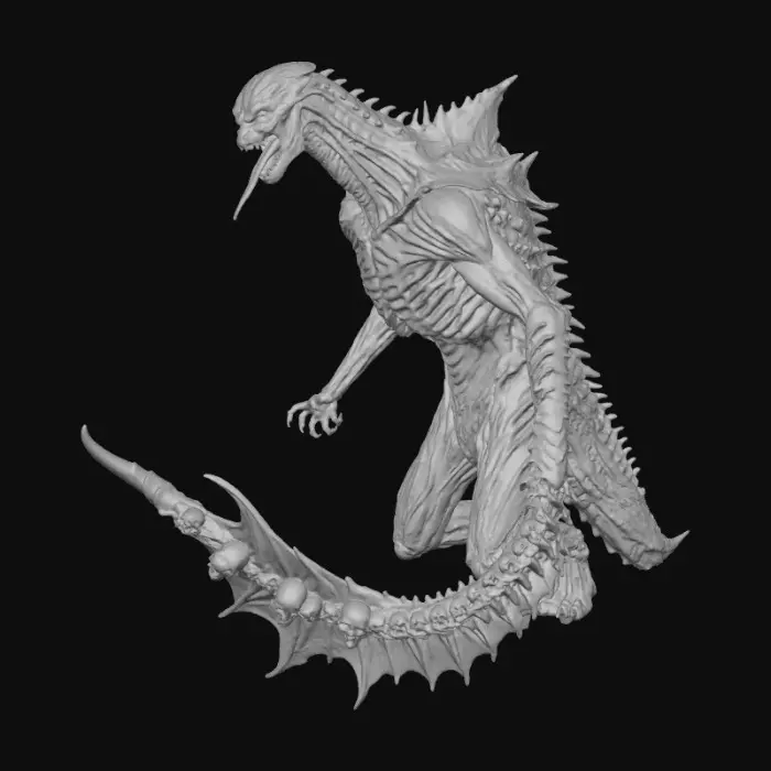 3D model for Shin evolved