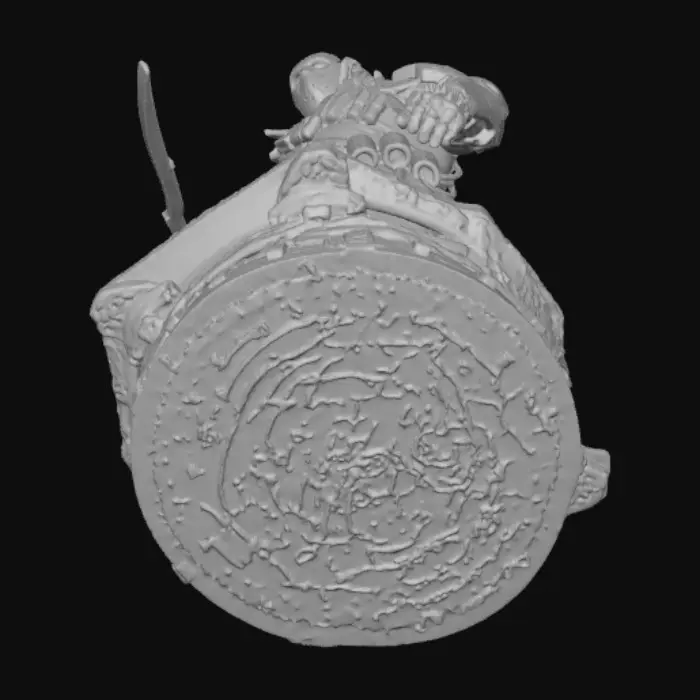 3D model for Masked Warrior