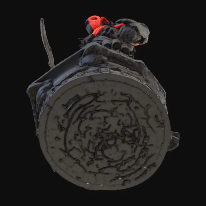 3D model for Masked Warrior