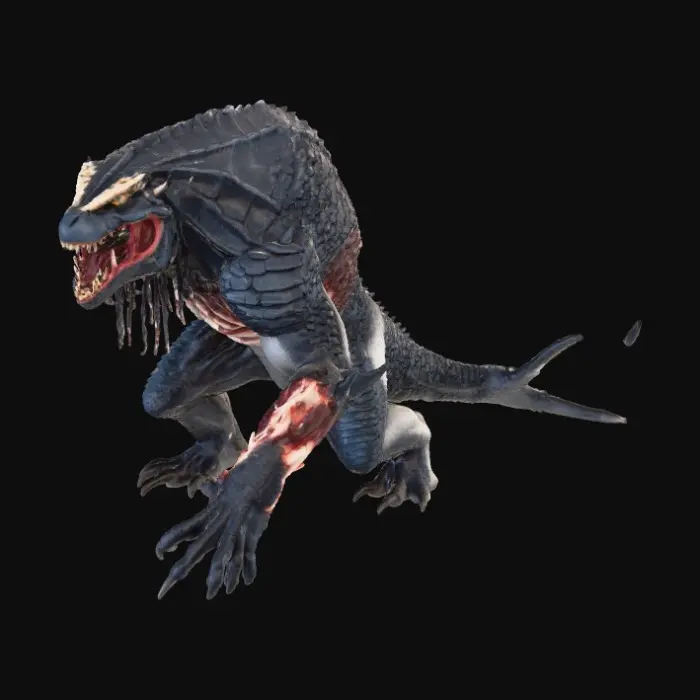3D model for Scp 682 hard to destroy reptile