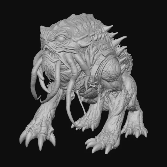 3D model for Desert Colossus