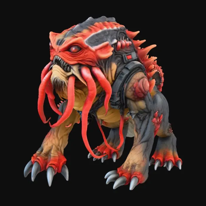 3D model for Desert Colossus