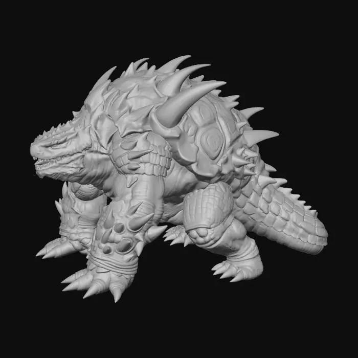 3D model for Spiketalon Beast