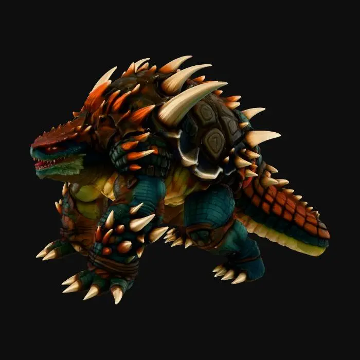 3D model for Spiketalon Beast