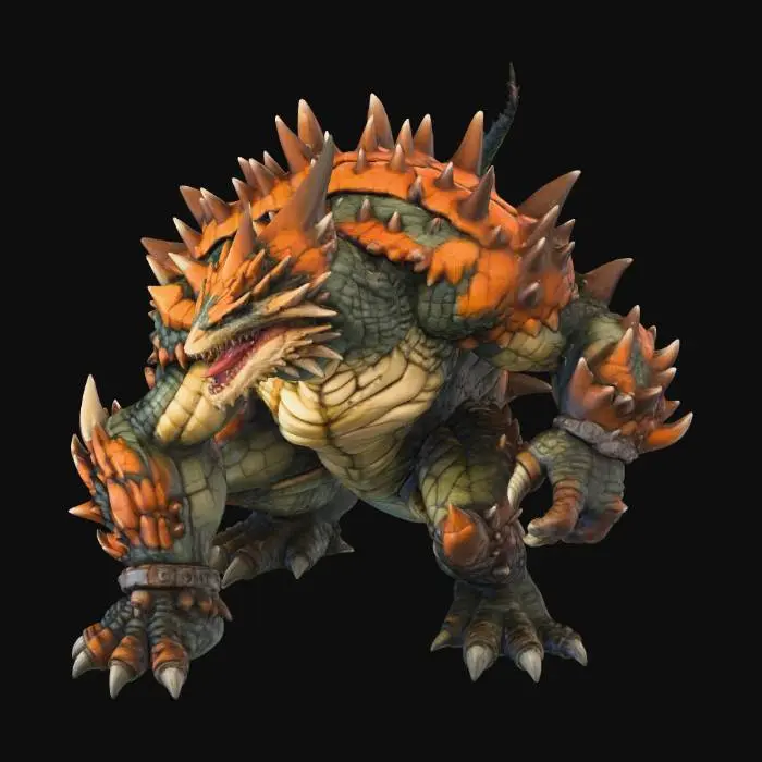 3D model for bowser