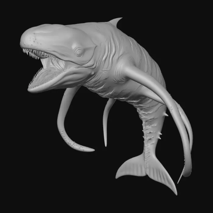 3D model for Abyssal Leviathan