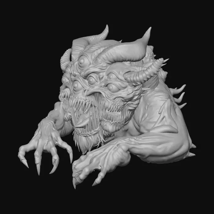 3D model for The Watchful Fiend