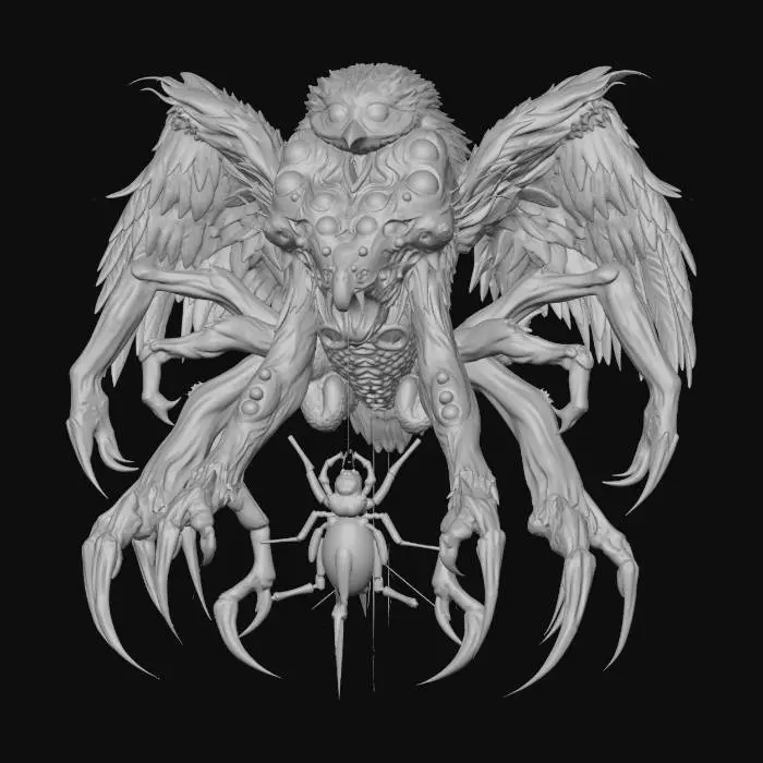 3D model for Arachnid Guardian