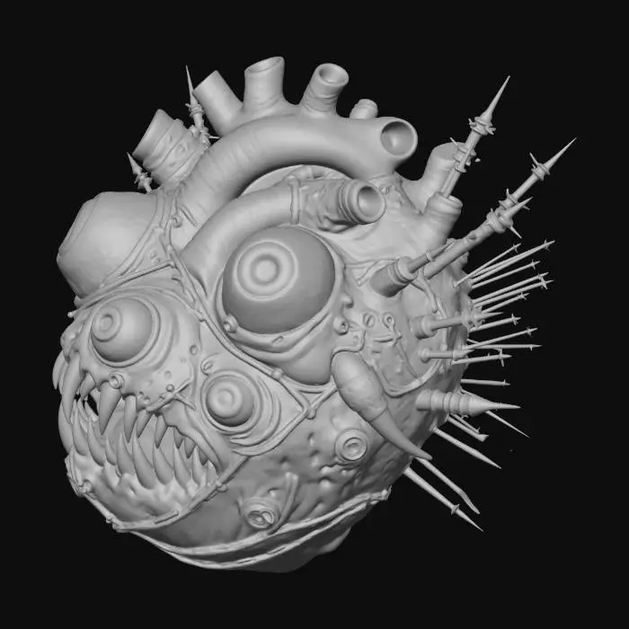 3D model for Heart of Chaos