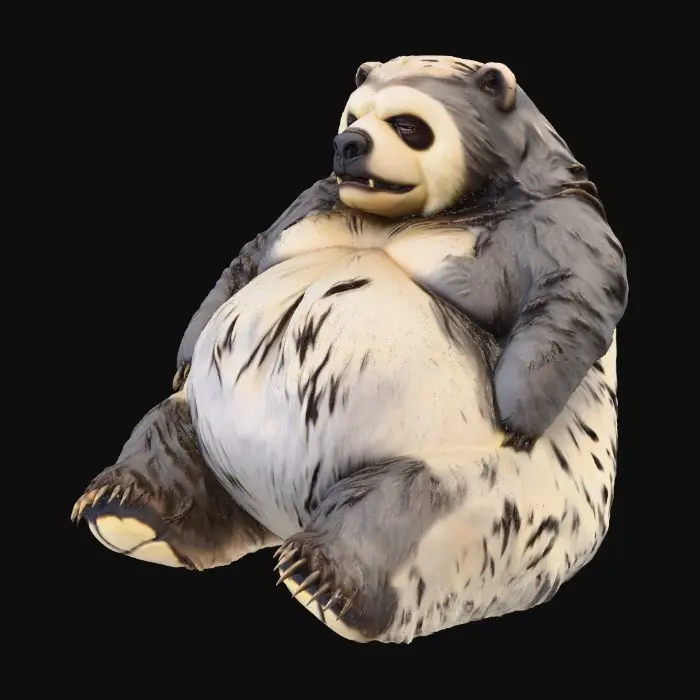 3D model for Snorlax