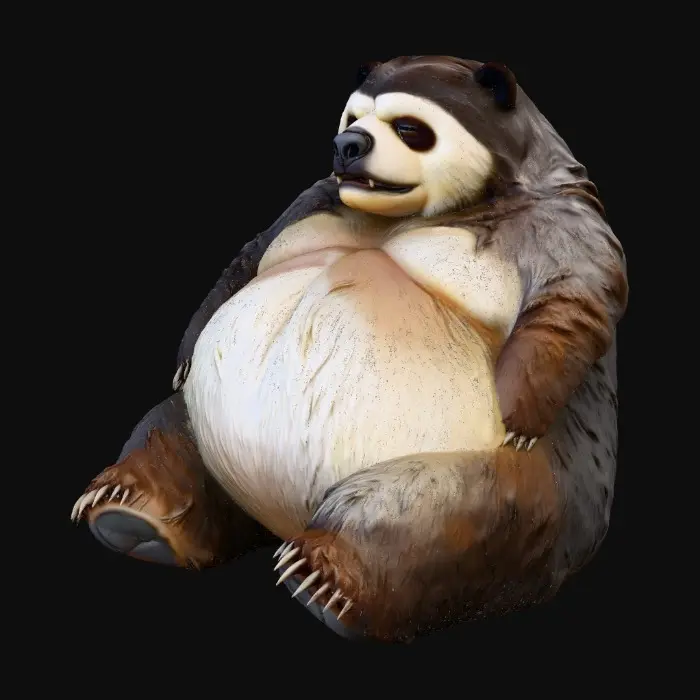 3D model for Snorlax