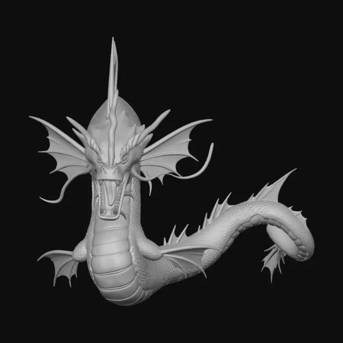 3D model for Gyarados