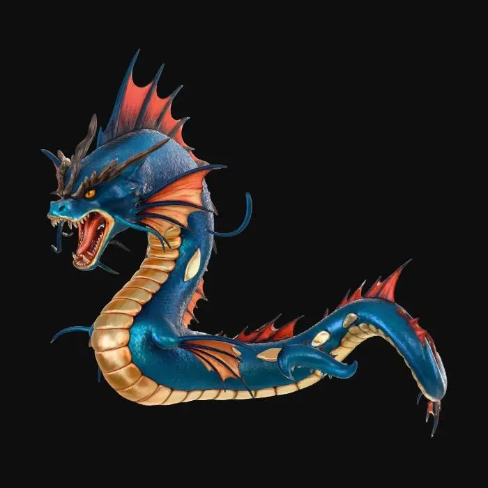 3D model for Gyarados