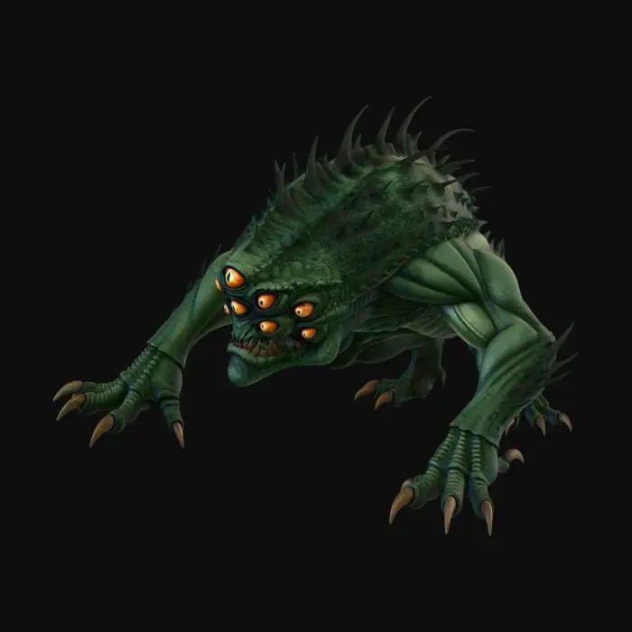 3D model for Thousand-Eyed Stalker