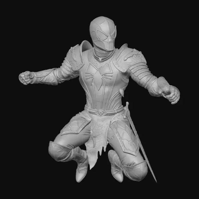 3D model for Web Knight on the Stormbound Spire