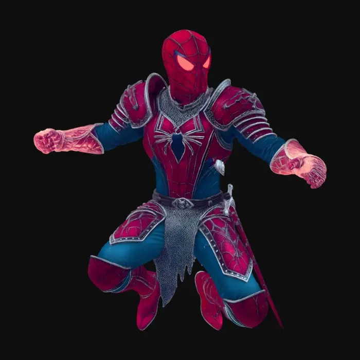 3D model for Web Knight on the Stormbound Spire