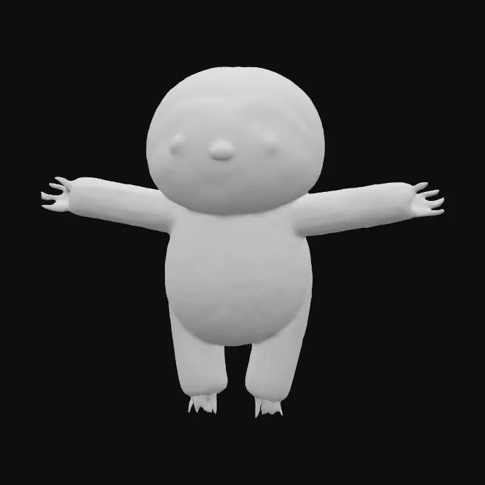 3D model for Sloth Joy