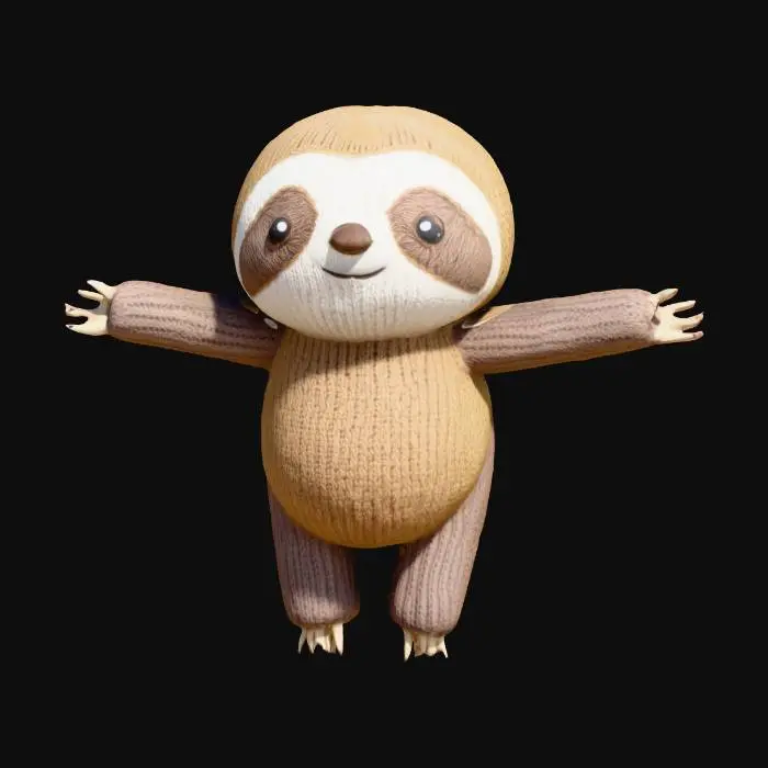 3D model for Sloth Joy
