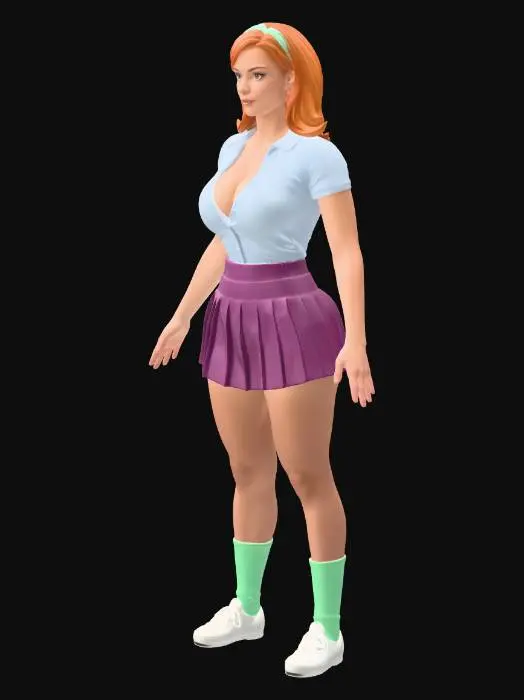 3D model for Jessica Cosplay Portrait