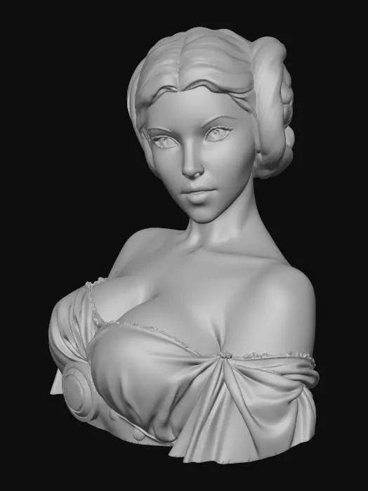 3D model for Velvet Gaze