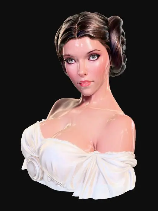 3D model for Velvet Gaze