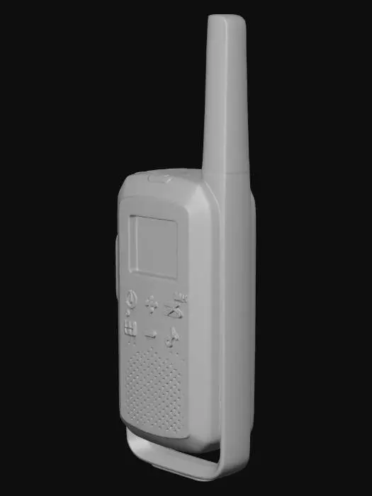 3D model for Motorola Walkie-Talkie