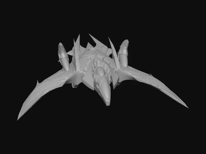 3D model for Spaceship Sentinel
