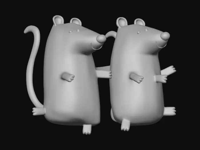 3D model for Conga Rats!