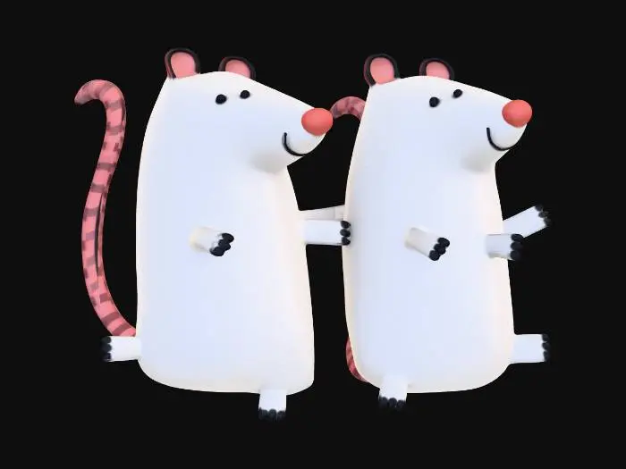 3D model for Conga Rats!