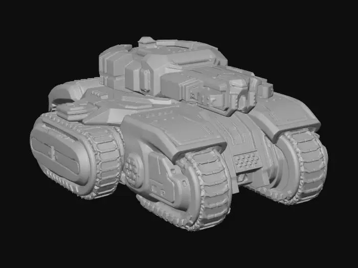 3D model for Siege Crawler