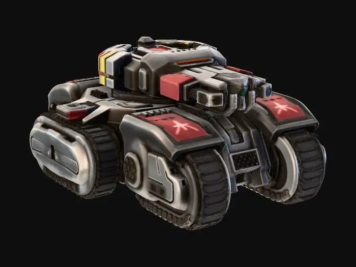 3D model for Siege Crawler