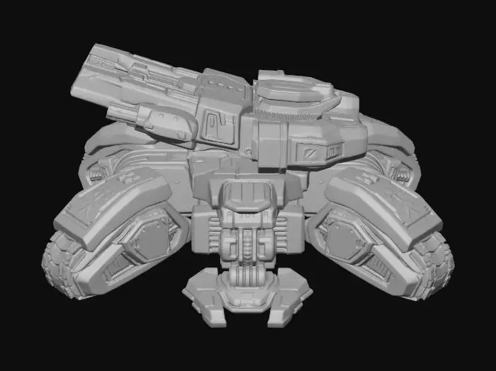 3D model for Siege Unit