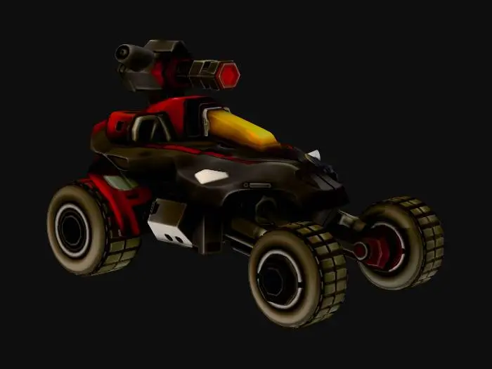 3D model for Blazing Battle Buggy