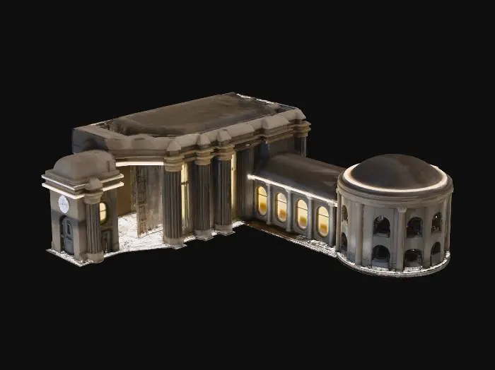 3D model for Lunar Outpost