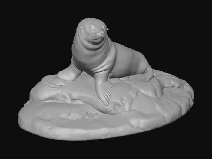 3D model for Galapagos Fur Seal