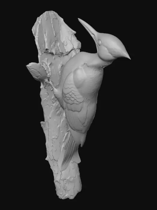 3D model for Woodland Drummer