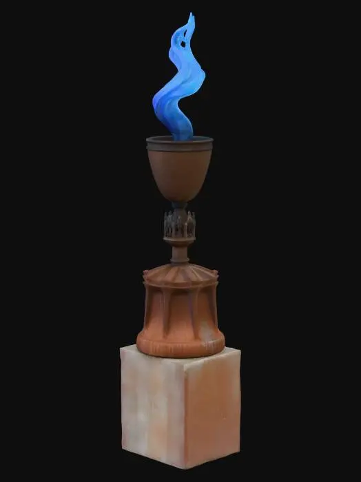 3D model for Goblet of Magical Flames