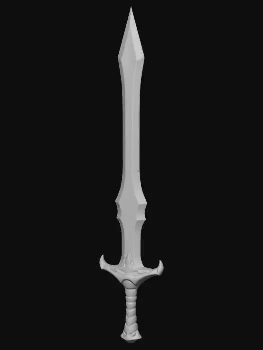 3D model for Crystal Sword