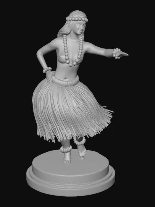 3D model for Hula Harmony