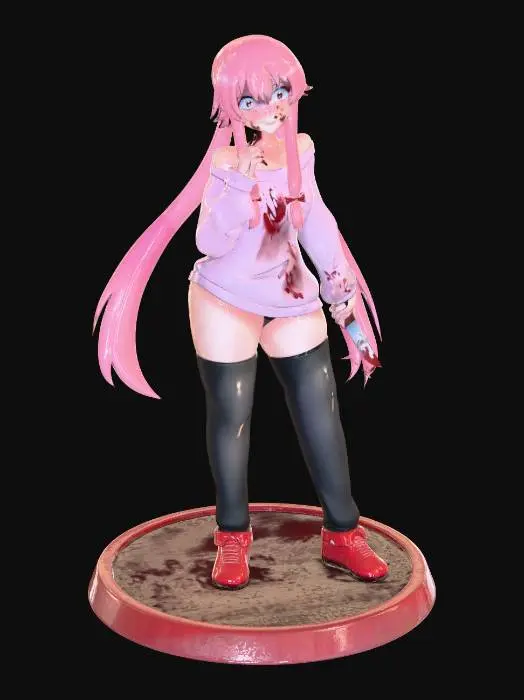 3D model for Yandere Resolve