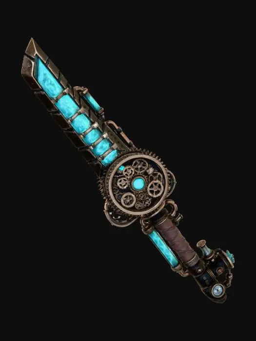 3D model for Steampunk Saber