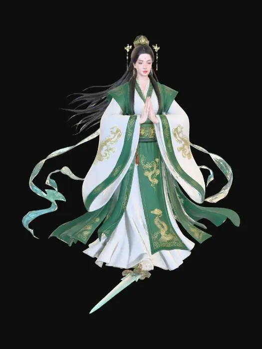 3D model for Flying Sword Path