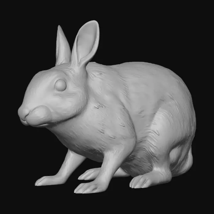 3D model for Eastern Cottontail Rabbit