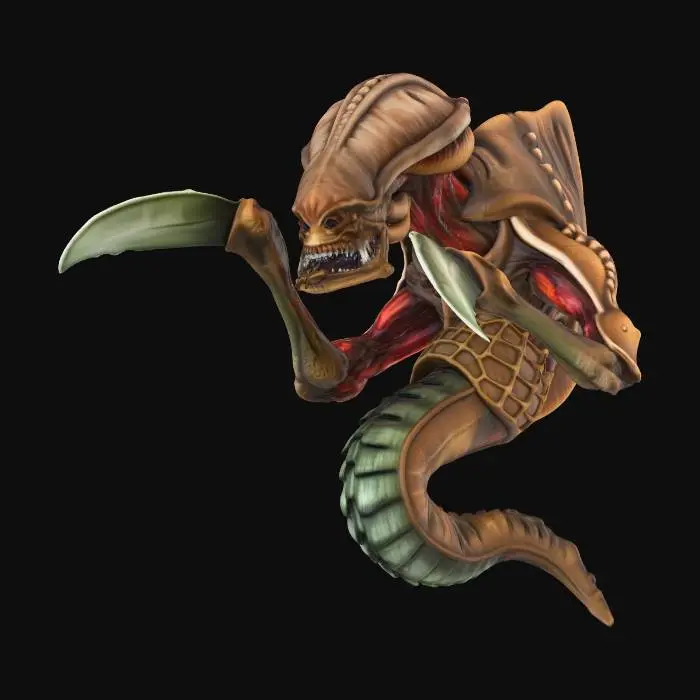 3D model for Alien Creature