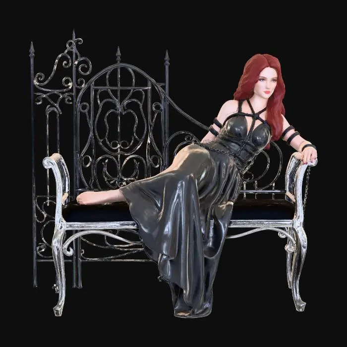 3D model for Gothic Elegance